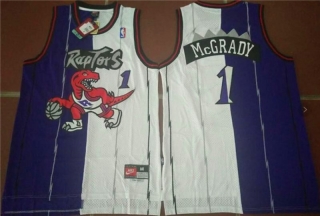 Vintage NBA Toronto Raptors #1 McGrady Jersey 98714