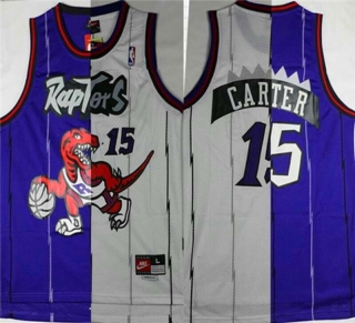 Vintage NBA Toronto Raptors #15 Carter Jersey 98727