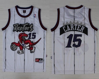 Vintage NBA Toronto Raptors #15 Carter Jersey 98728