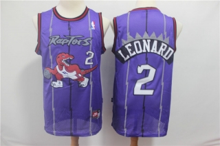 Vintage NBA Toronto Raptors #2 Leonard Jersey 98742