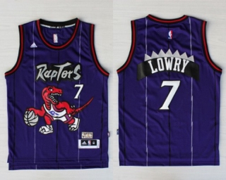 Vintage NBA Toronto Raptors #7 Lowry Retro Jersey 98786