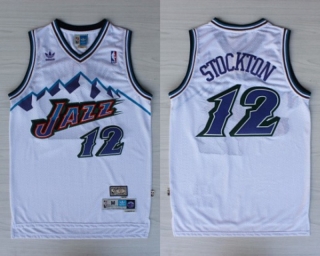 Vintage NBA Utah Jazz #12 Stockton Jersey 98791