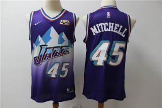 Vintage NBA Utah Jazz #45 Mitchell Jersey 98807