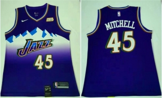Vintage NBA Utah Jazz #45 Mitchell Jersey 98809