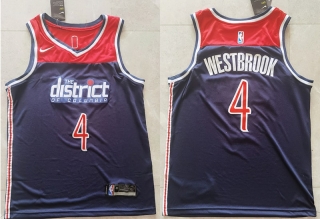 Vintage NBA Washington Wizards #4 Westbrook Jersey 98830