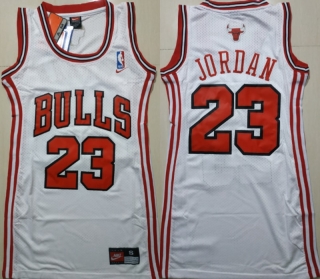 Vintage NBA Chicago Bulls #23 Jordan SW Women Jersey 98842