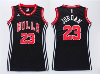 Vintage NBA Chicago Bulls #23 Jordan Women Jersey 98846