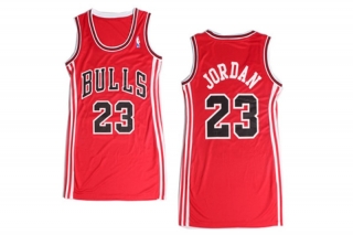 Vintage NBA Chicago Bulls #23 Jordan Women Jersey 98847