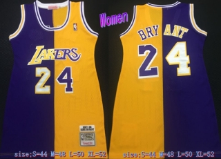 Vintage NBA Los Angeles Lakers #24 Bryant SW Women Jersey 98880
