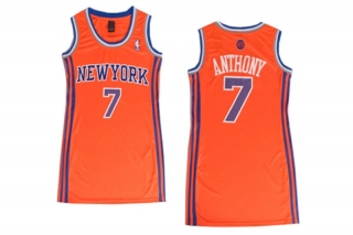 Vintage NBA New York Knicks #7 Anthony Women Jersey 98891