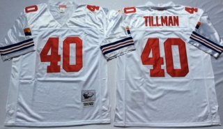 Vintage NFL Arizona Cardinals #40 Tillman White Retro Jersey 98902