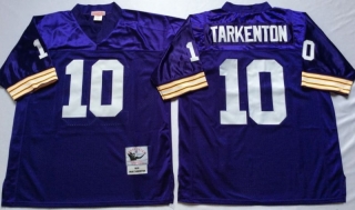Vintage NFL Minnesota Vikings Purple #10 TARKENTON Retro Jersey 99038