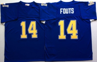 Vintage NFL San Diego Chargers Blue #14 FOUTS Retro Jersey 99201