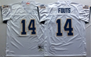 Vintage NFL San Diego Chargers White #14 FOUTS Retro Jersey 99209