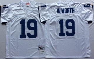 Vintage NFL San Diego Chargers White #19 ALWORTH Retro Jersey 99210
