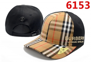 Burberry High Quality Pure Cotton Curved Snapback Hats 99329
