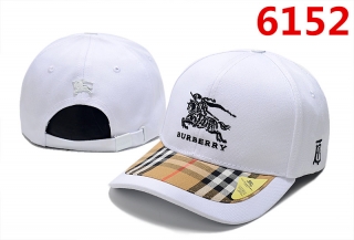 Burberry High Quality Pure Cotton Curved Snapback Hats 99330