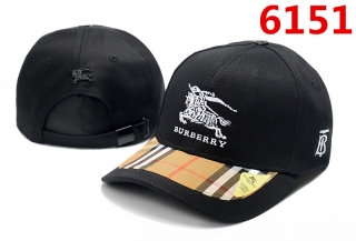 Burberry High Quality Pure Cotton Curved Snapback Hats 99331