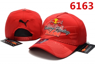 Red Bull Puma High Quality Pure Cotton Curved Snapback Hats 99397