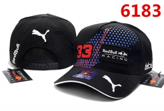 Red BuLL PUMA Pure Cotton High Quality Curved Snapback Hats 99553