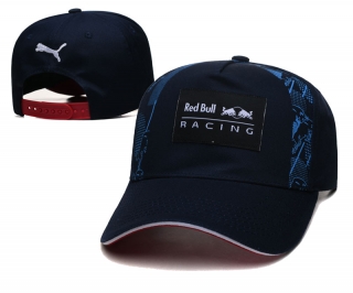 Red Bull Racing Curved Snapback Hats 99765