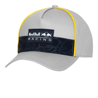 Red Bull Racing Curved Snapback Hats 99775