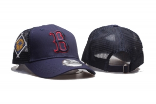 MLB Boston Red Sox 9TWENTY Curved Mesh Snapback Hats 99813