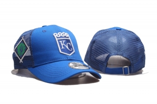 MLB Kansas City Royals 9TWENTY Curved Mesh Snapback Hats 99819