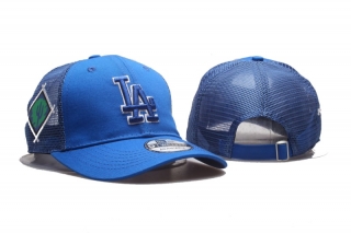 MLB Los Angeles Dodgers 9TWENTY Curved Mesh Snapback Hats 99820
