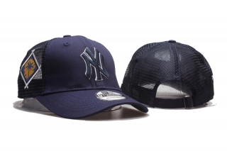MLB New York Yankees 9TWENTY Curved Mesh Snapback Hats 99822