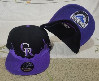 MLB Colorado Rockies Snapback Hats 100117