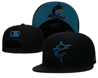 MLB Miami Marlins Snapback Hats 100132