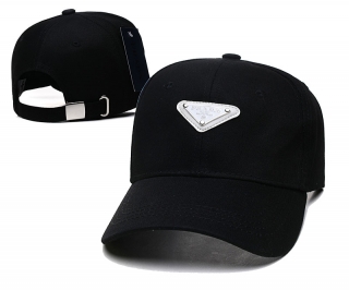 PRADA Curved Snapback Hats 100175
