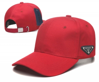PRADA Curved Snapback Hats 100181