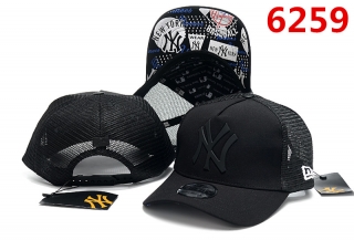 MLB New York Yankees High Quality Pure Cotton Curved Mesh Snapback Hats 100193