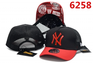 MLB New York Yankees High Quality Pure Cotton Curved Mesh Snapback Hats 100194
