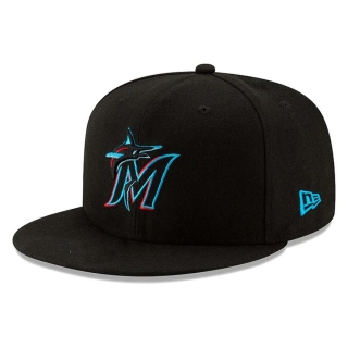 MLB Miami Marlins Snapback Hats 100209