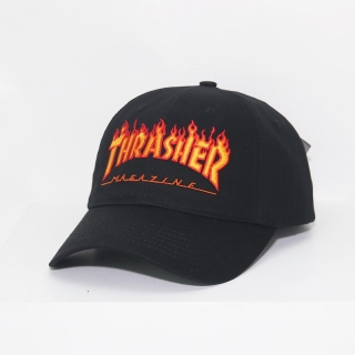 THRASHER Curved Baseball Snapback Hats 100407