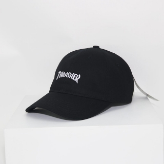 THRASHER Curved Baseball Snapback Hats 100410