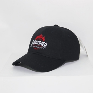 THRASHER Curved Baseball Snapback Hats 100416