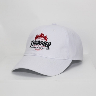 THRASHER Curved Baseball Snapback Hats 100417