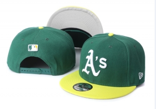 MLB Oakland Athletics Flat Snapback Hats 100484