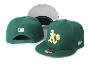 MLB Oakland Athletics Flat Snapback Hats 100485