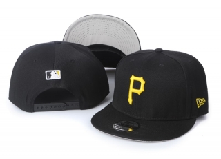 MLB Pittsburgh Pirates Flat Snapback Hats 100486