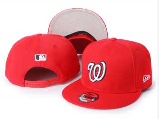 MLB Washington Nationals Flat Snapback Hats 100498