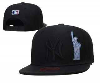MLB New York Yankees Flat Snapback Hats 100537