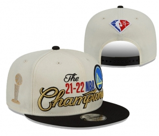 NBA Golden State Warriors 2021-2022 NBA Final Champion Flat Snapback Hats 100542