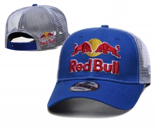 Red Bull Curved Mesh Snapback Hats 100558