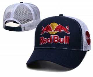 Red Bull Curved Mesh Snapback Hats 100560