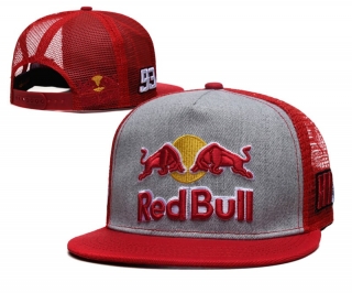 Red Bull Flat Mesh Snapback Hats 100565